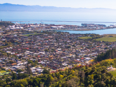 nelson city looking over tasman bay promo