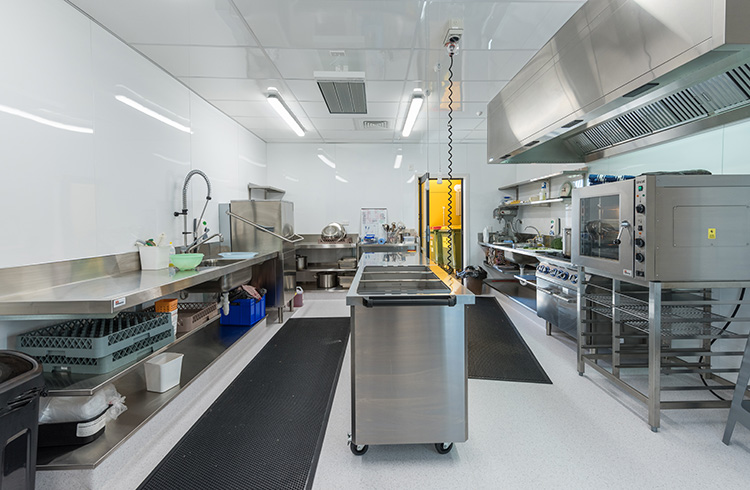 Commercial Kitchen at Greenmeadows