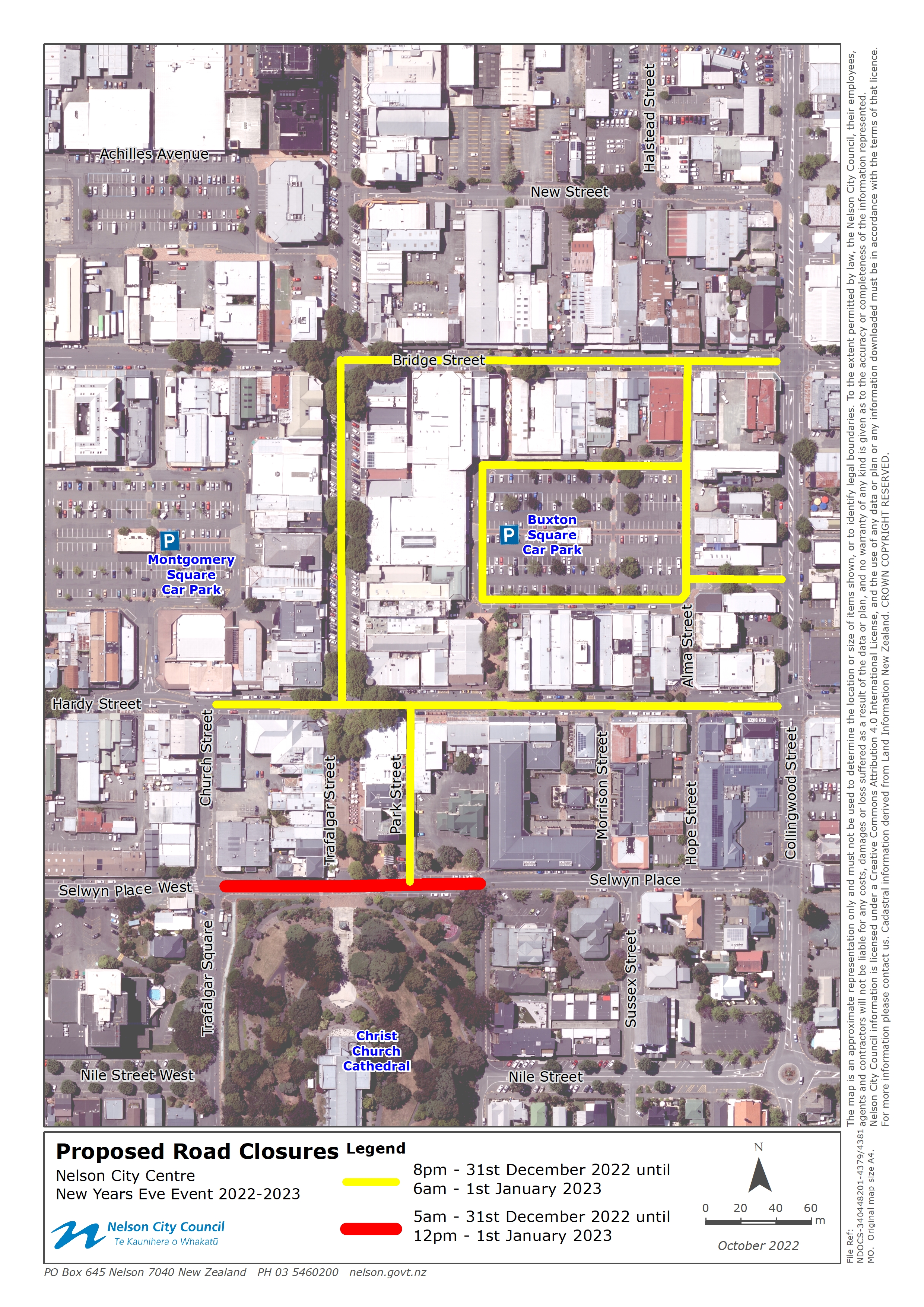 GIS 2022 23 New Years Event CBD Proposed Road Closures