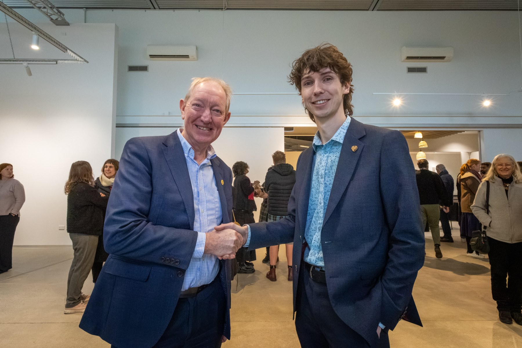 Nelson Mayor Nick Smith and Transition Director Hiwa Rohan O'Neill-Stevens