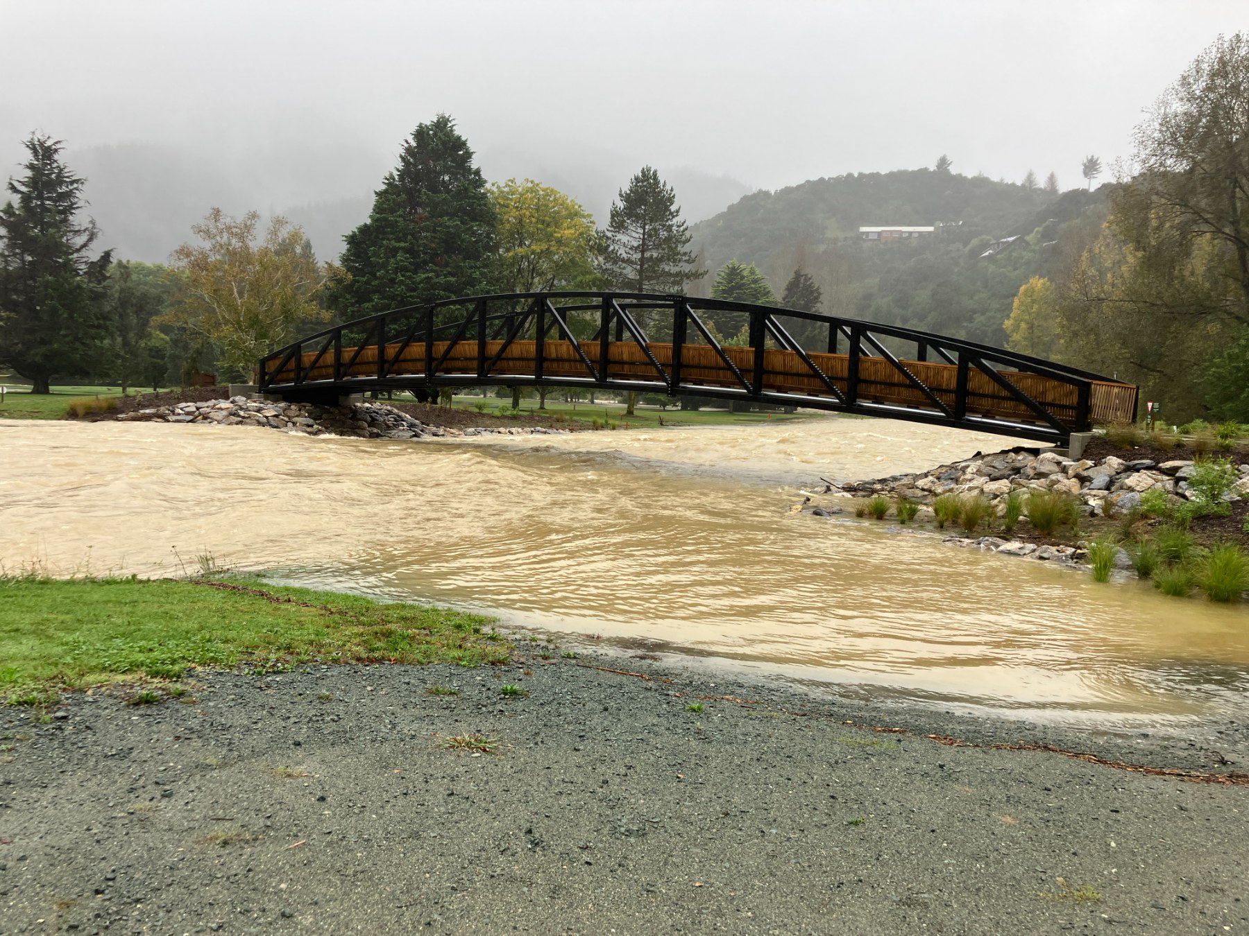 Bridge at Waahi Taakaro Golf Course