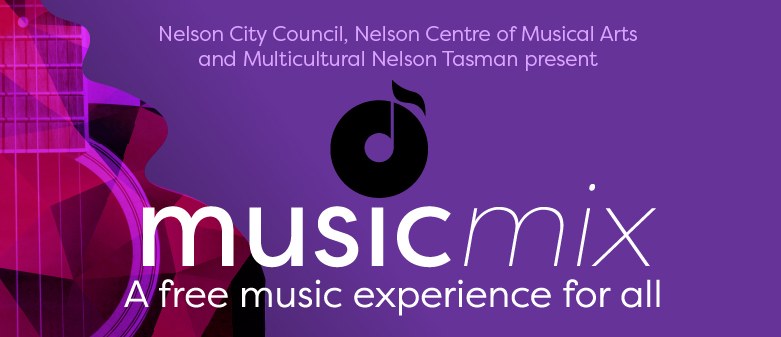 Graphic promoting music mix 