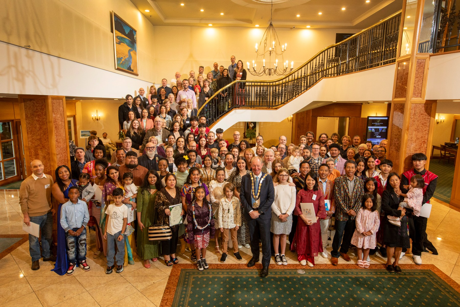 ​One hundred and sixty Nelson residents from 31 countries became New Zealand citizens in the biggest citizenship ceremony we've had so far.