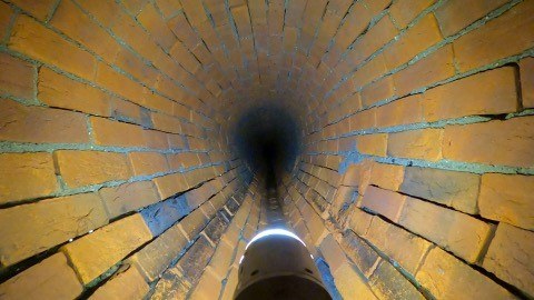 inside the brick barrel