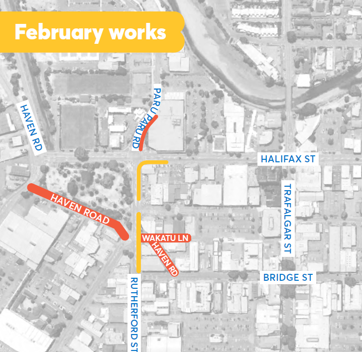 Map of Bridge to Better works in February